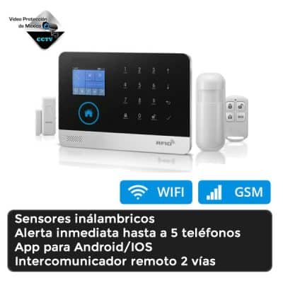 Panel de Alarma WIFI GSM