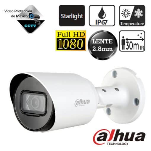 DAHUA Camara bullet HDCVI 1080p Lente 2.8 mm