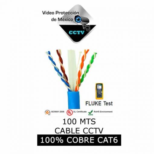 UTP-100-COBRE-6E-AZUL