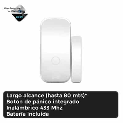 sensor de apertura puerta ventana boton de panico