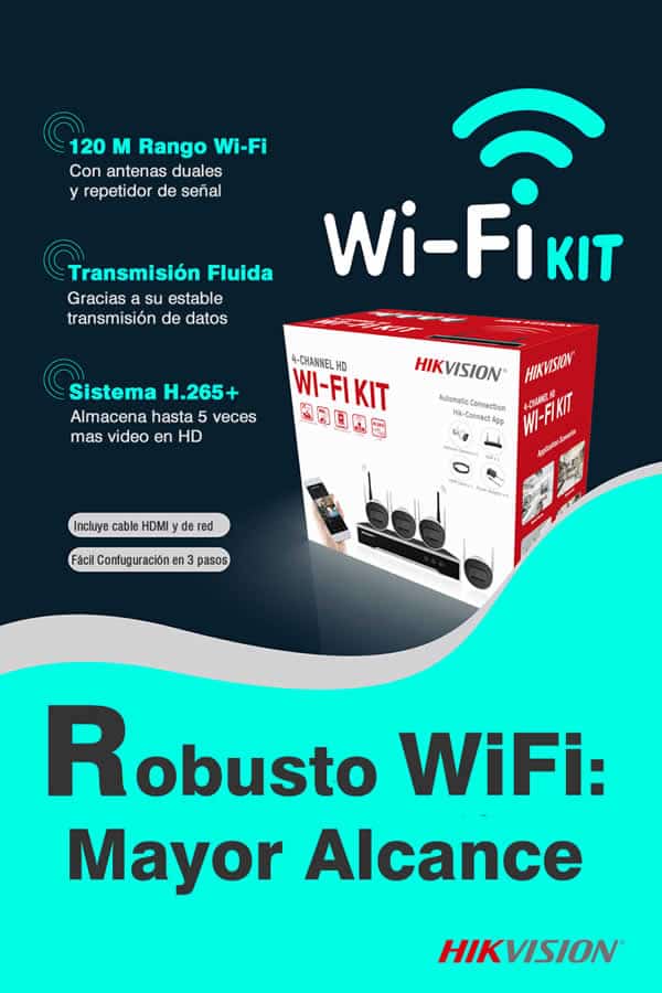 Poster de kit de camaras de seguridad Hikvision